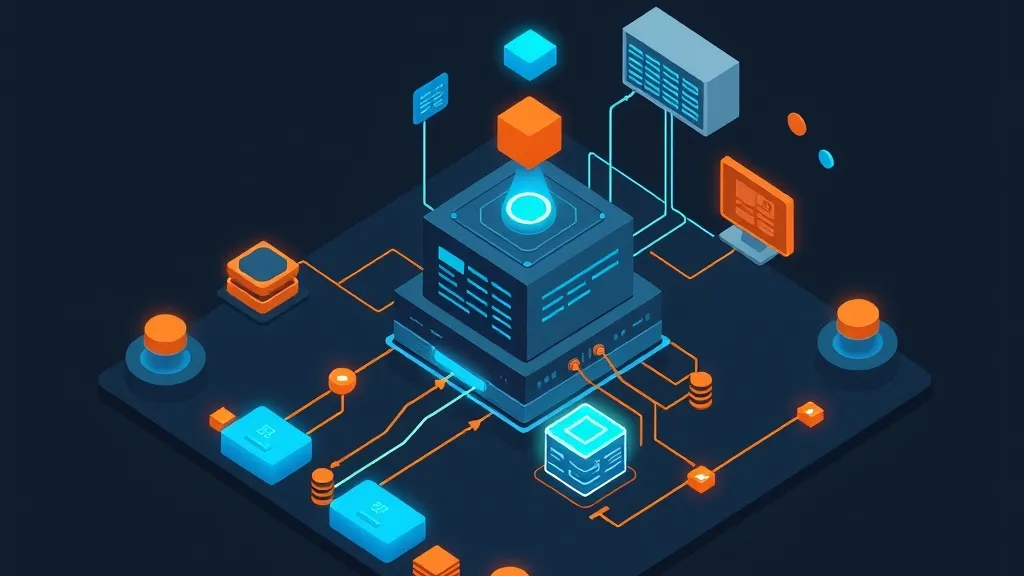 Conceptual enterprise software architecture diagram demonstrating resilient API integration paths, circuit breakers, and security gateway controls.