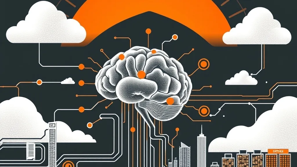 Vektor Ganda Ekosistem Cloud